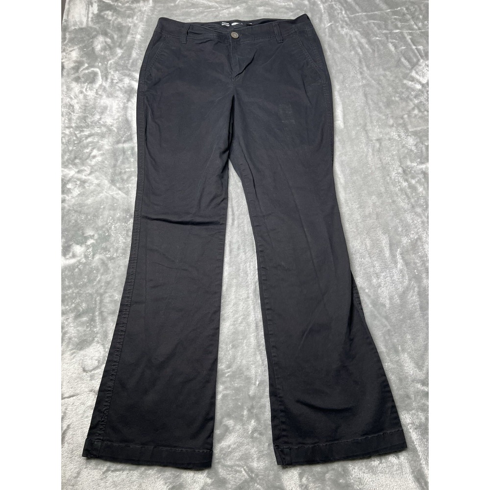 Old Navy Jeans Women Size 10 Black Boot Cut Semi-evase Stretch